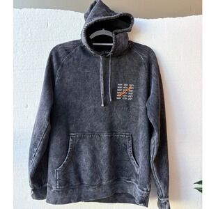 ZHU Dreamrocks Red Rocks 2021 Concert Tour Graphic Hoodie Acid Wash Pullover